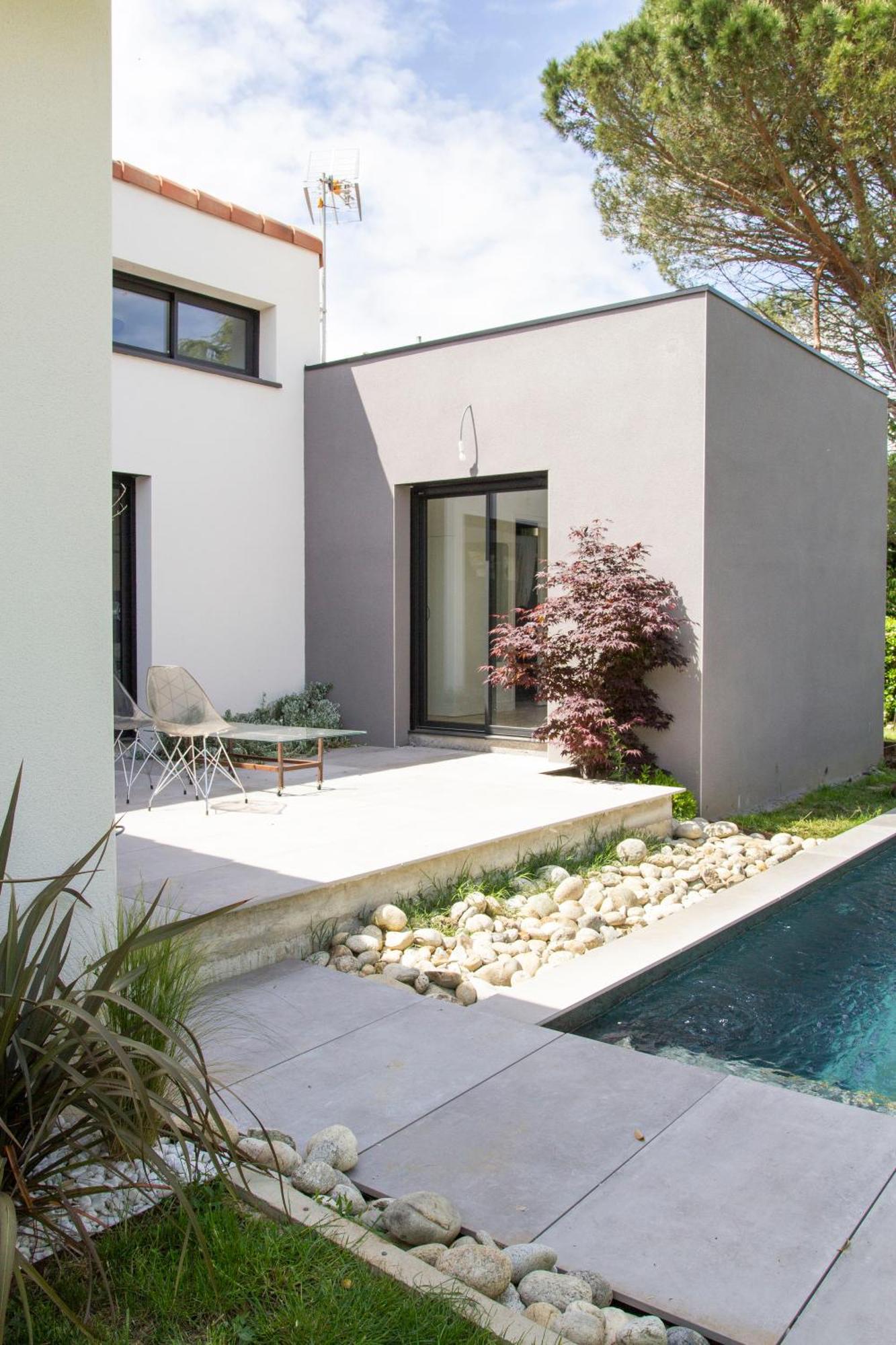 Villa Moderne Avec Piscine Альби Экстерьер фото